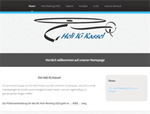 Tablet Screenshot of heli-ig-kassel.com